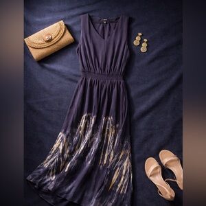 Simply Vera Vera Wang Sleeveless Abstract Hem Dress – Petite XL – NWT